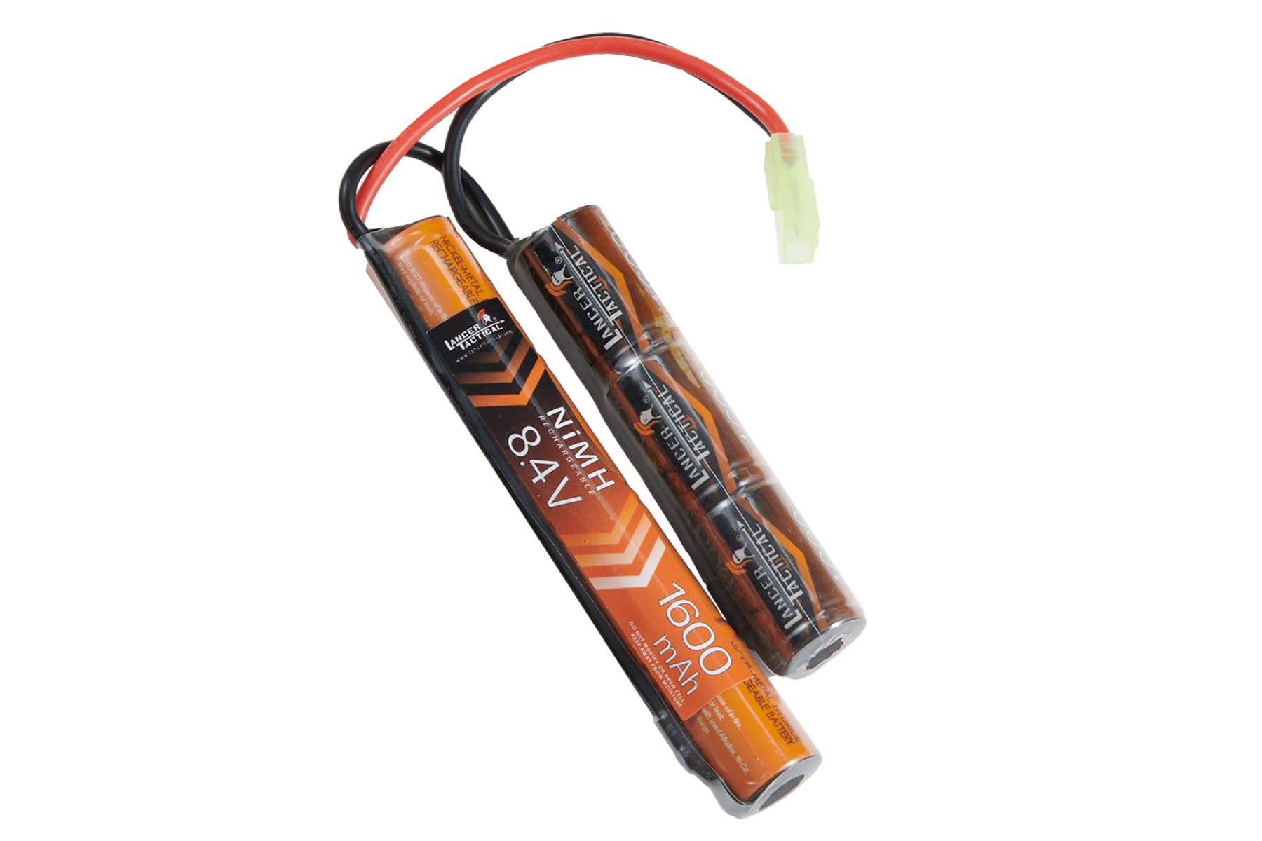 Amazon.com: Lancer Tactical 8.4V 1600mAh NiMH Nunchuck Airsoft